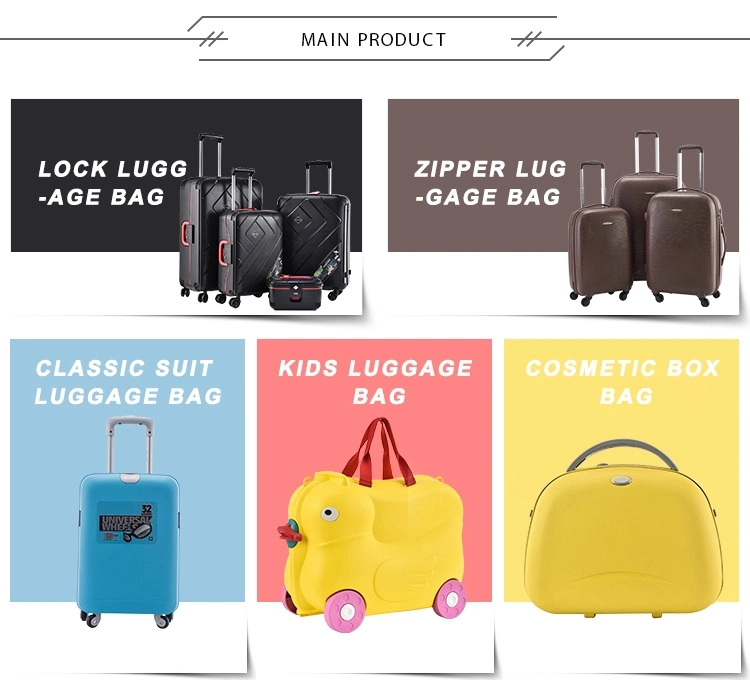 Bubule High Quality Light PP Bag Luggage Trollley Case