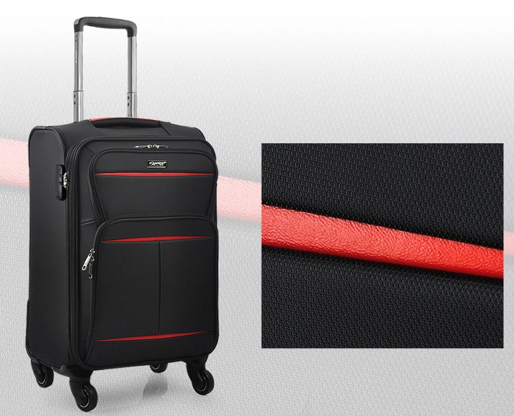 New Style Fashion Oxford Fabric Trolley Wheeled Luggage Leisure Business Travel Boarding Suitcase Bag Case (CY3395)