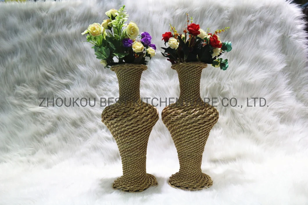 Top Quality Wicker Flower Vases for Home Decor