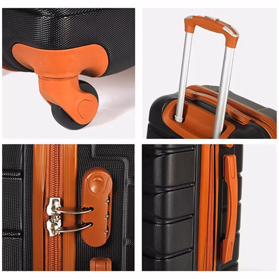 Koffer-Reise-Trolley-Gepäck-Set-Beutel-Kasten